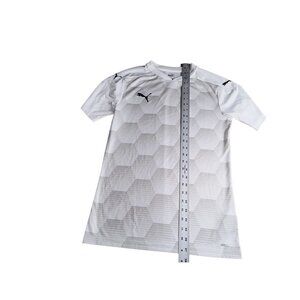 Puma Men's Team Final‎ 21 Graphic Jersey White/Gray - Small Dry Cell
